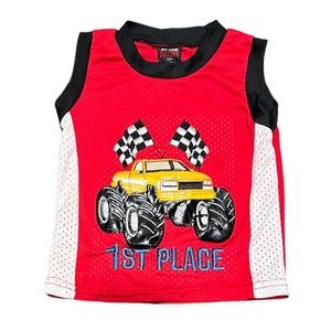 Monster Trucks 1st Place Jersey Baby Boy 12M